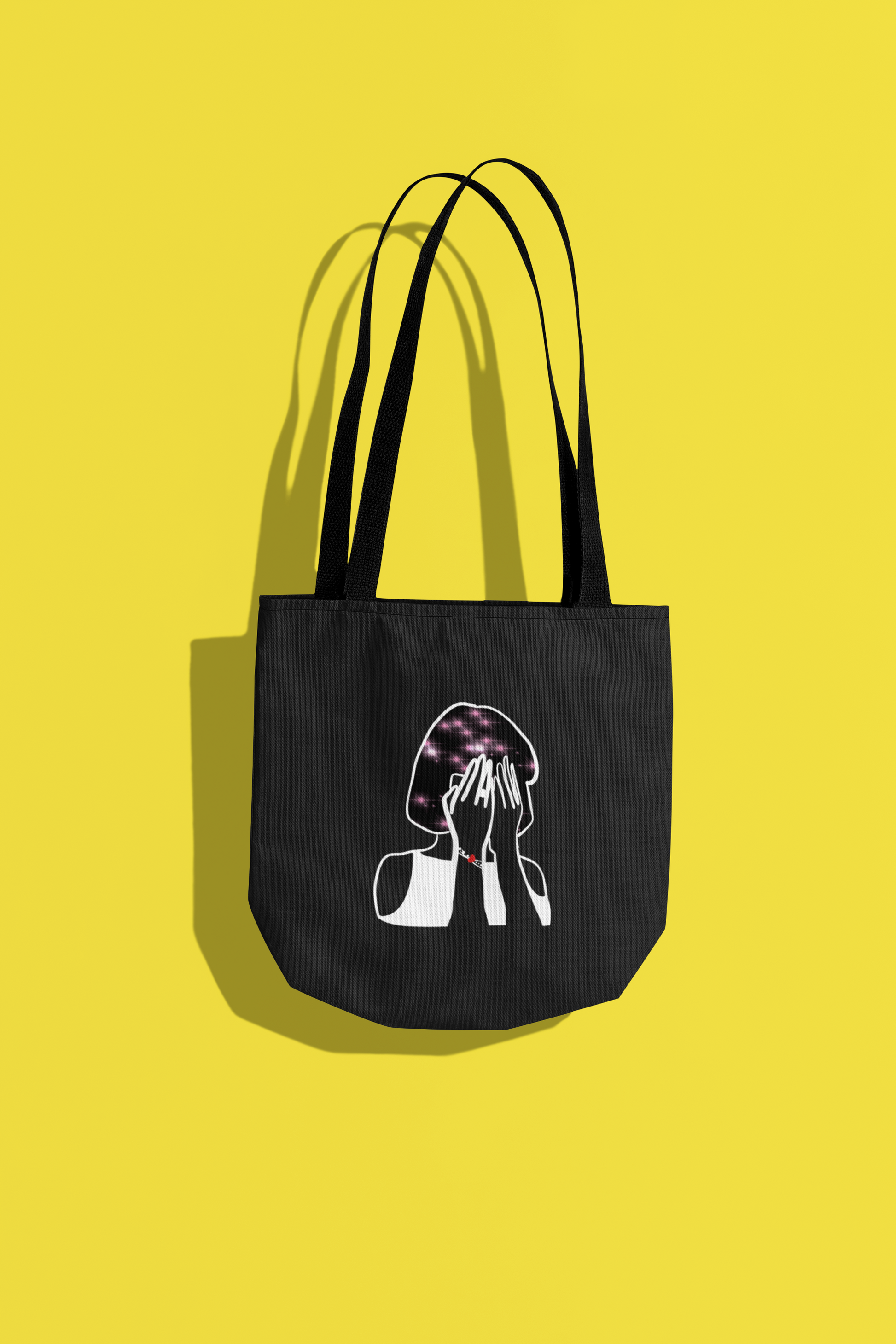 Aesthetic girl Tote bag