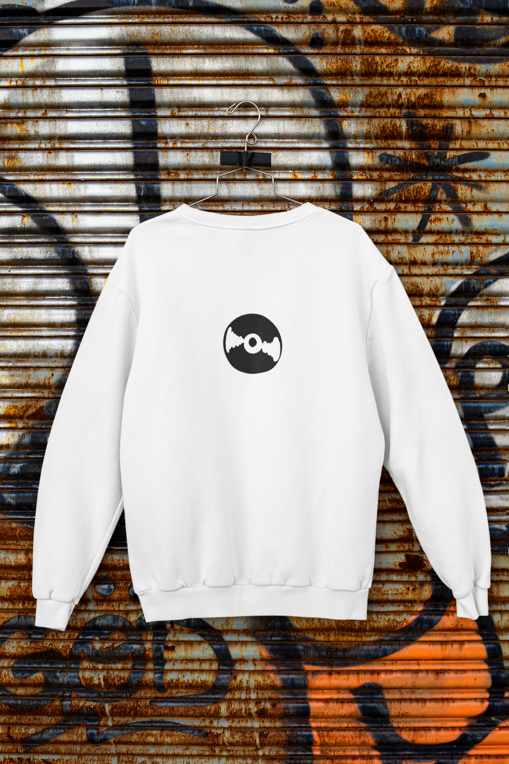 CD white sweatshirt