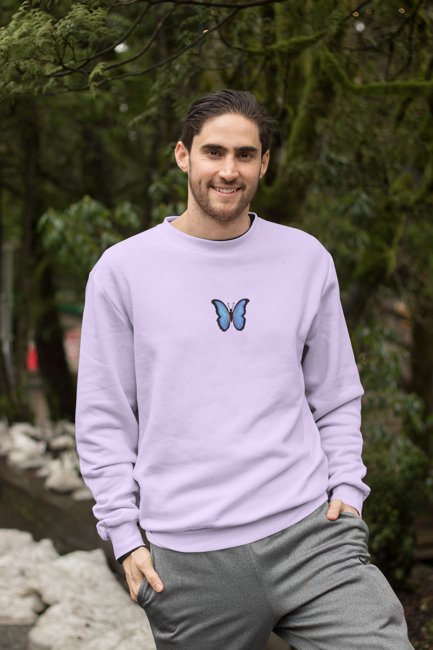 Lilac sweatshirt