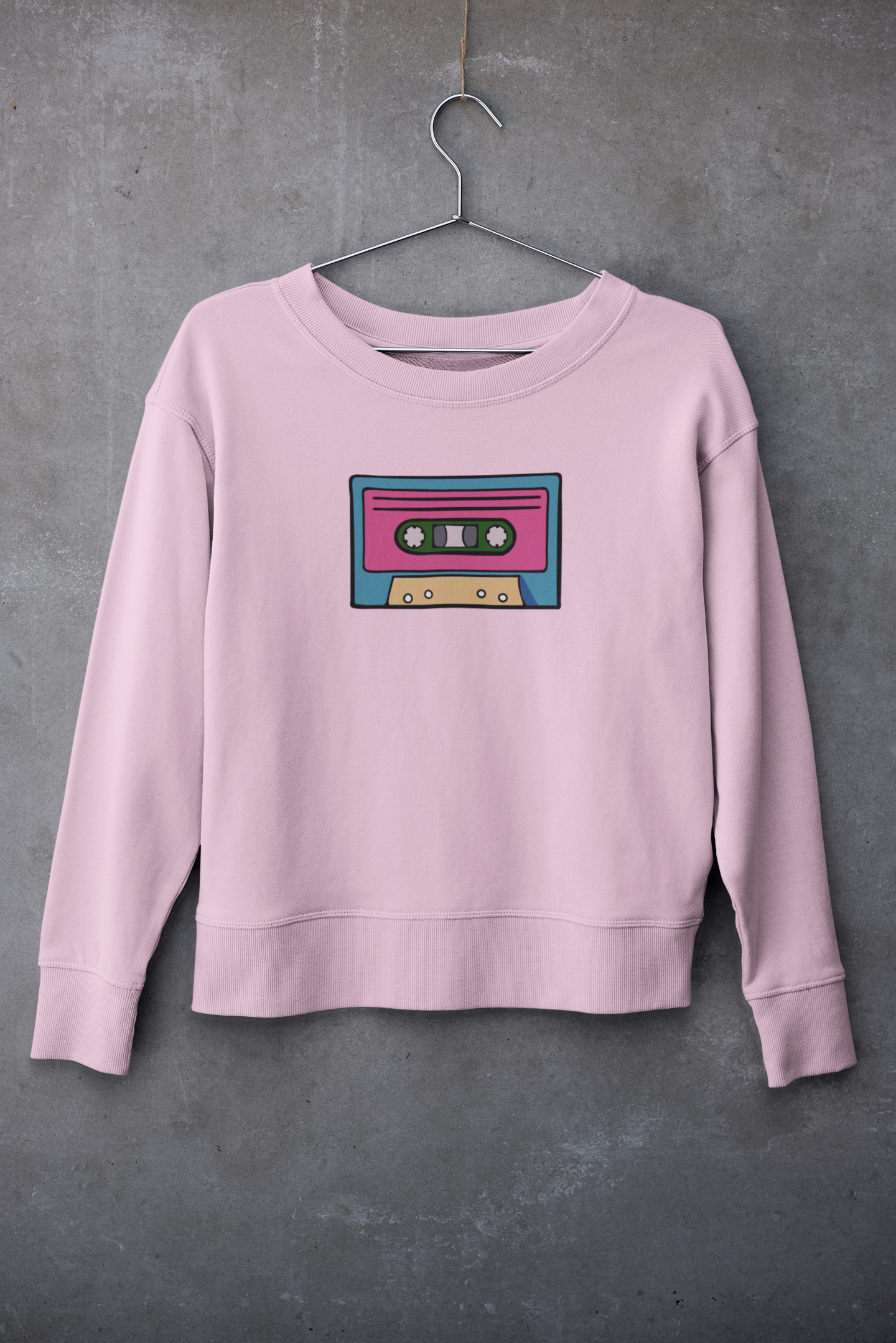 Vintage cassette sweatshirt