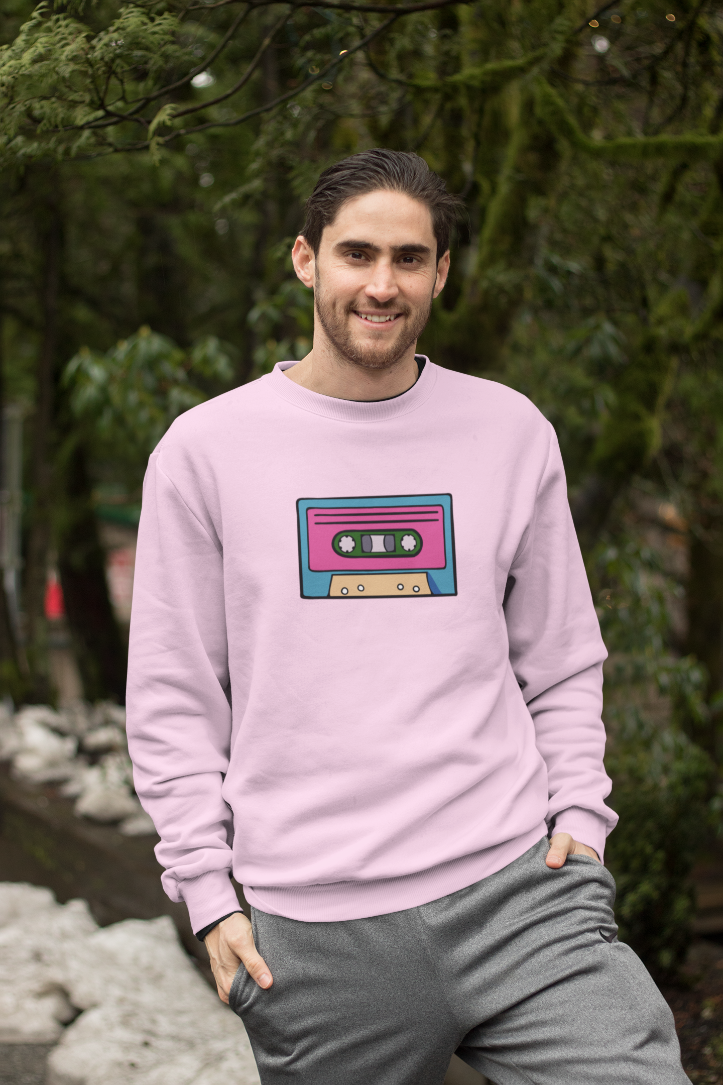 Vintage cassette sweatshirt
