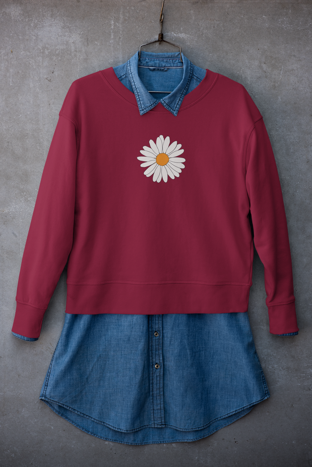 Daisy unisex sweatshirt