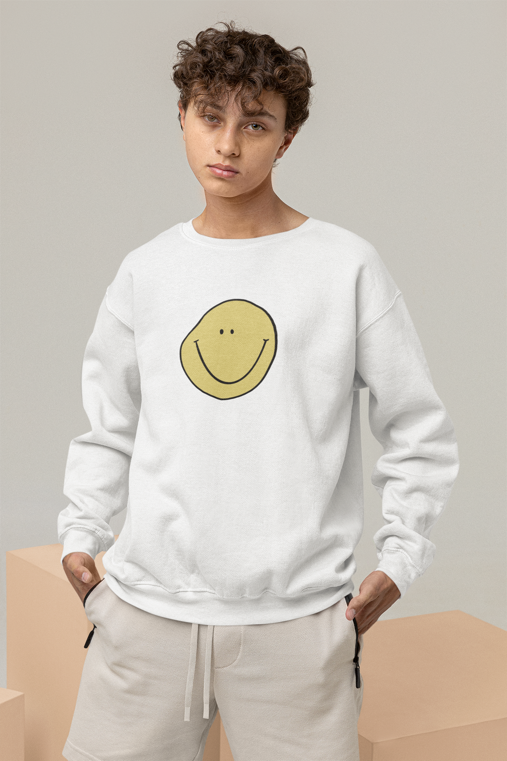 Smiley unisex sweatshirt