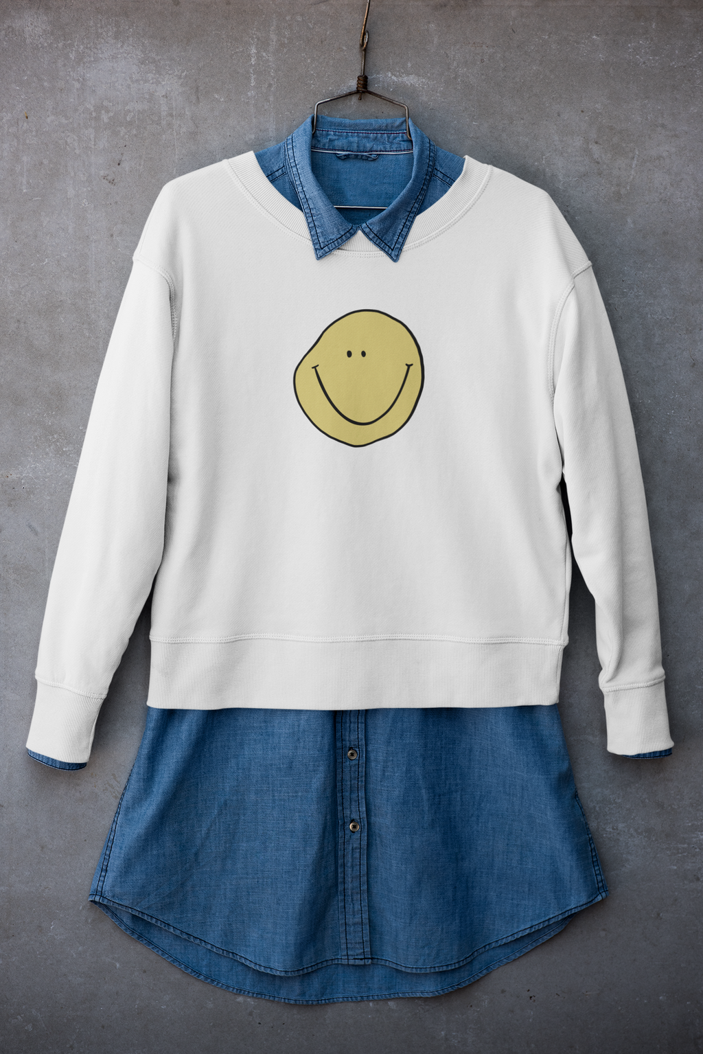 Smiley unisex sweatshirt
